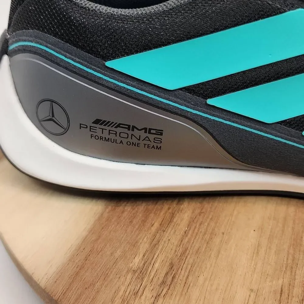 ADIDAS FEROZA MERCEDES AMG PETRONAS F1 TEAM SHOES Mens Size 9.5 Black